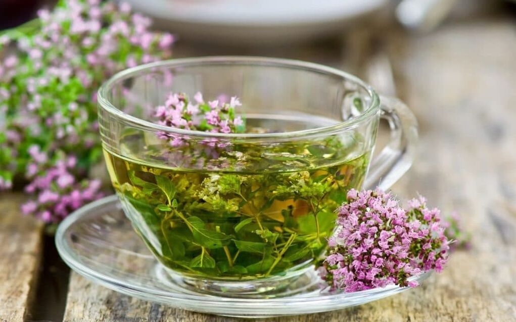 τσάι από βότανα για προστατίτιδα